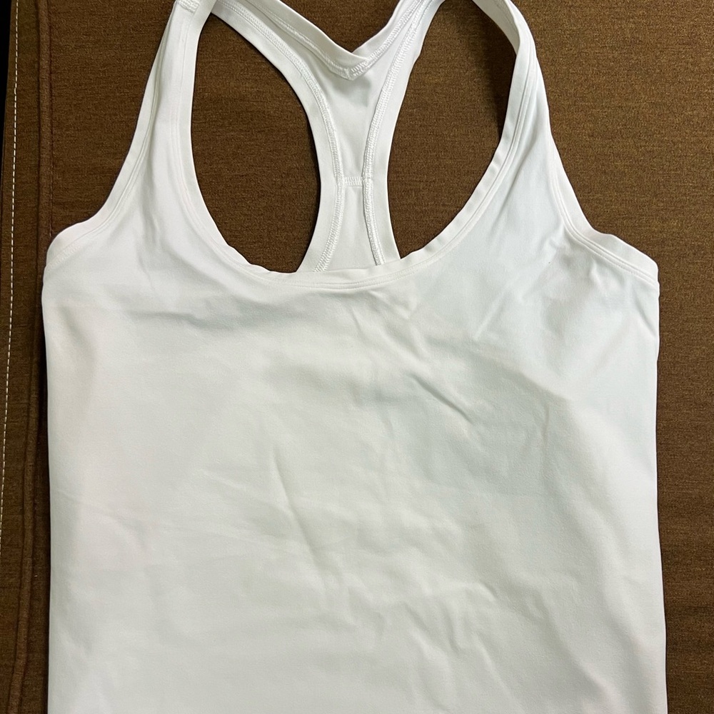 Lululemon Athletica White Tank Top Excellent condition
